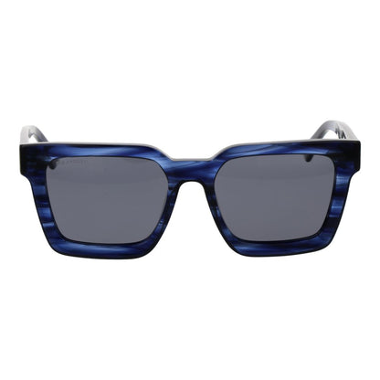 Replay Unisex Blue Acetate Sunglasses – Polarized Grey Lenses