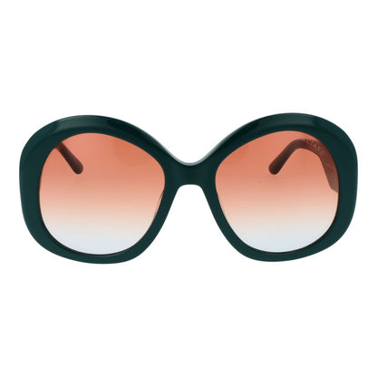 Marciano by Guess Women’s Sunglasses – Turquoise Butterfly Frame, Brown Gradient Lenses