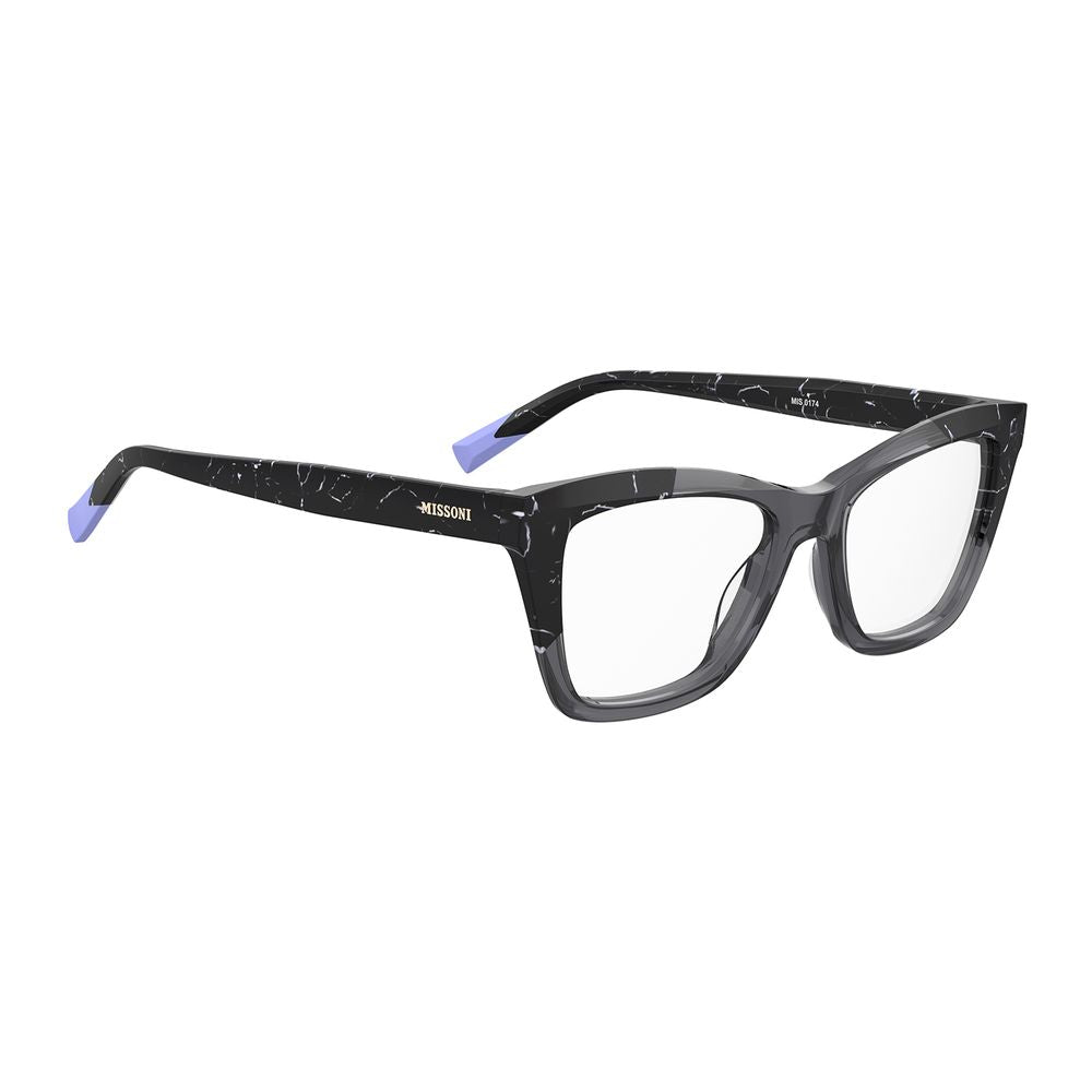 Missoni Women’s Acetate Glasses – Grey Cat Eye Frames