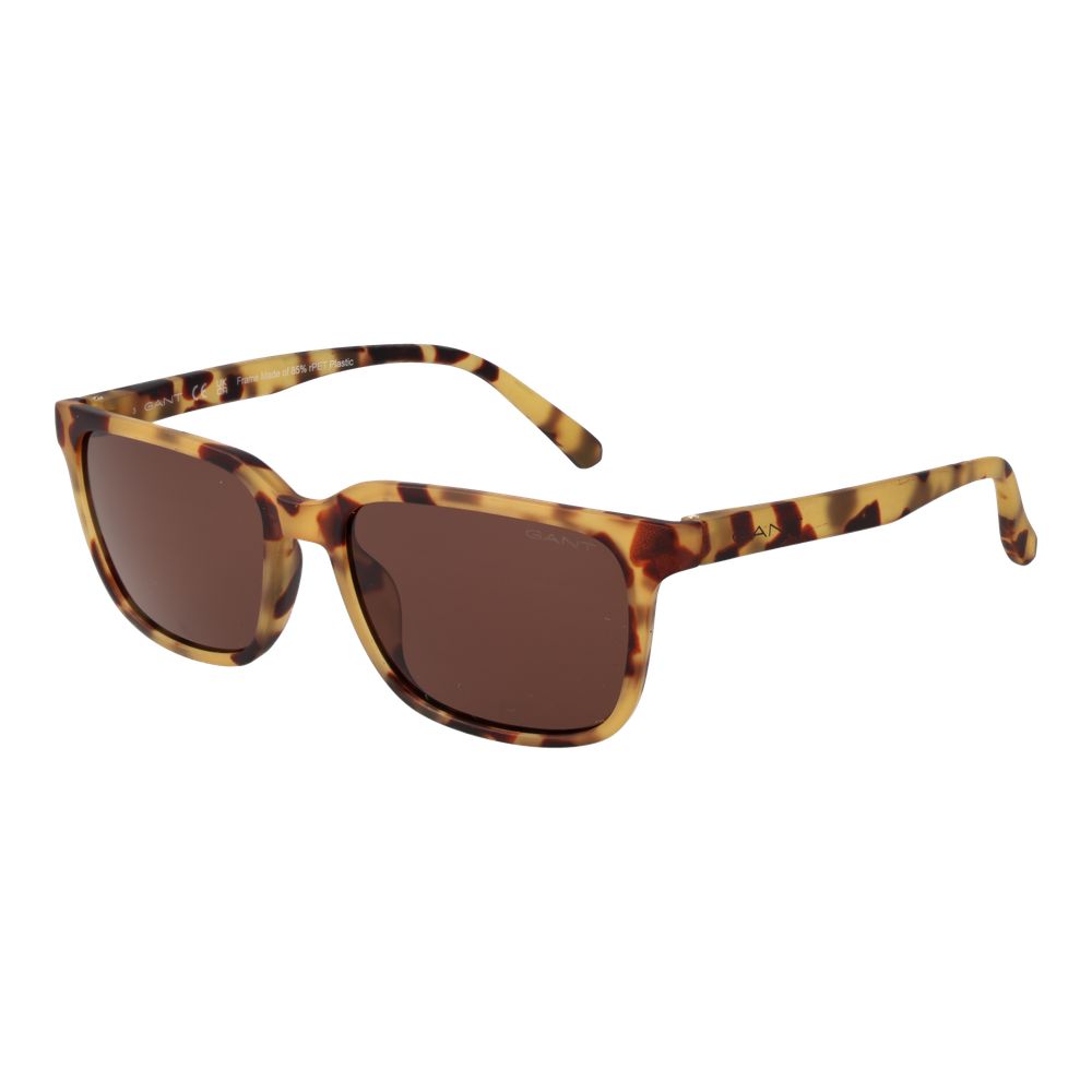 Gant Men’s Multicolor Sunglasses – Rectangle Frame, Brown Lenses