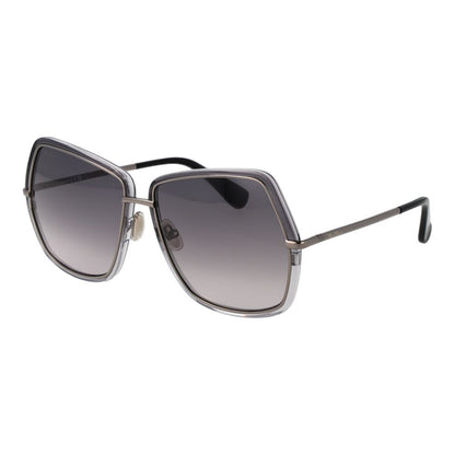 Max Mara Women’s Sunglasses – Grey Square Frame, Gradient Lenses