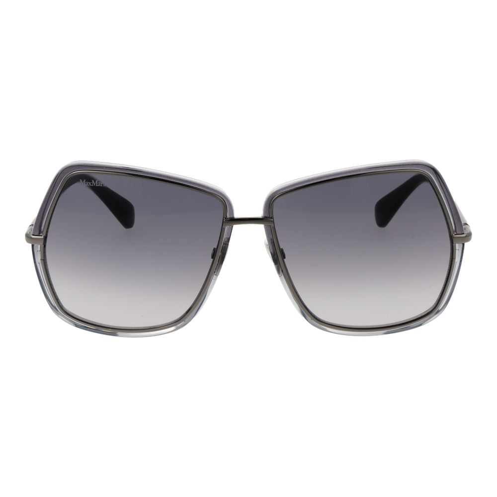 Max Mara Women’s Sunglasses – Grey Square Frame, Gradient Lenses