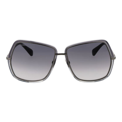 Max Mara Women’s Sunglasses – Grey Square Frame, Gradient Lenses