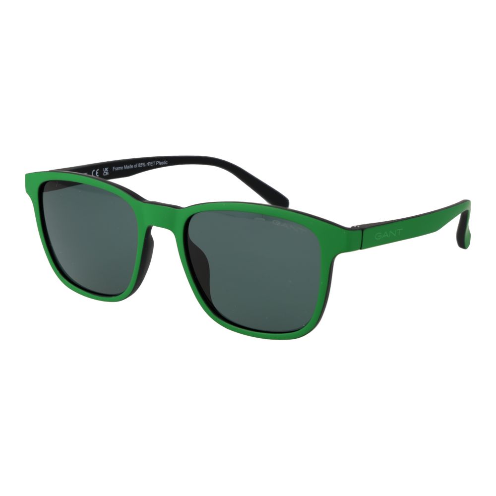 Gant Men’s Sunglasses – Green Square Frame, Green Lenses