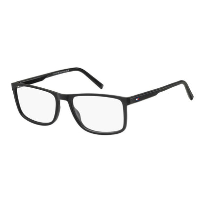 Tommy Hilfiger Men’s Optical Glasses – Black Rectangle Frames