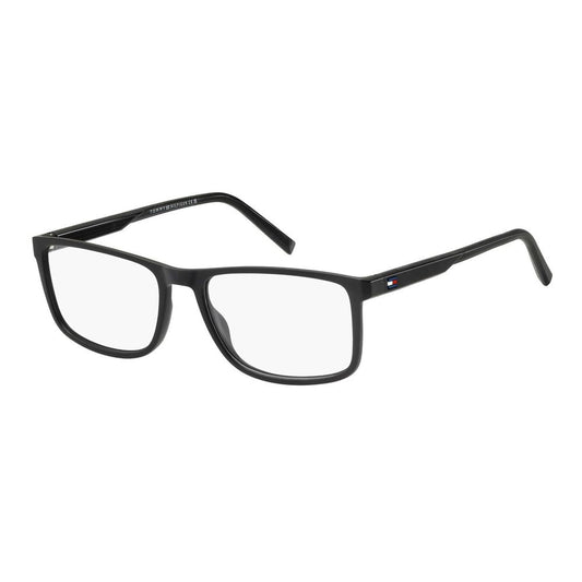 Tommy Hilfiger Men’s Optical Glasses – Black Rectangle Frames