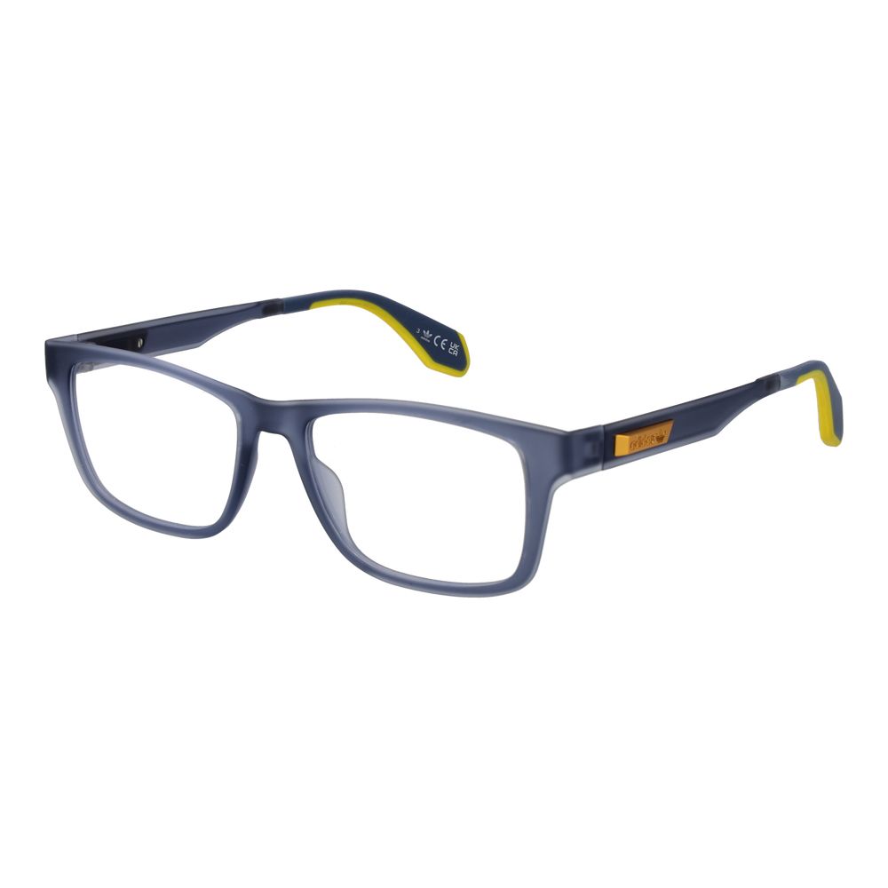 Adidas Men’s Optical Glasses – Blue Rectangle Full-Rim Frame