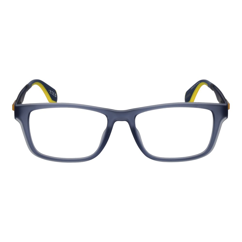 Adidas Men’s Optical Glasses – Blue Rectangle Full-Rim Frame