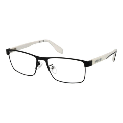 Adidas Black Men's Optical Glasses – Full-Rim Rectangle Frame