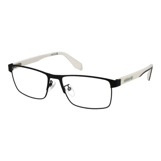 Adidas Black Men's Optical Glasses – Full-Rim Rectangle Frame