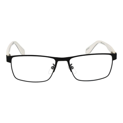 Adidas Black Men's Optical Glasses – Full-Rim Rectangle Frame