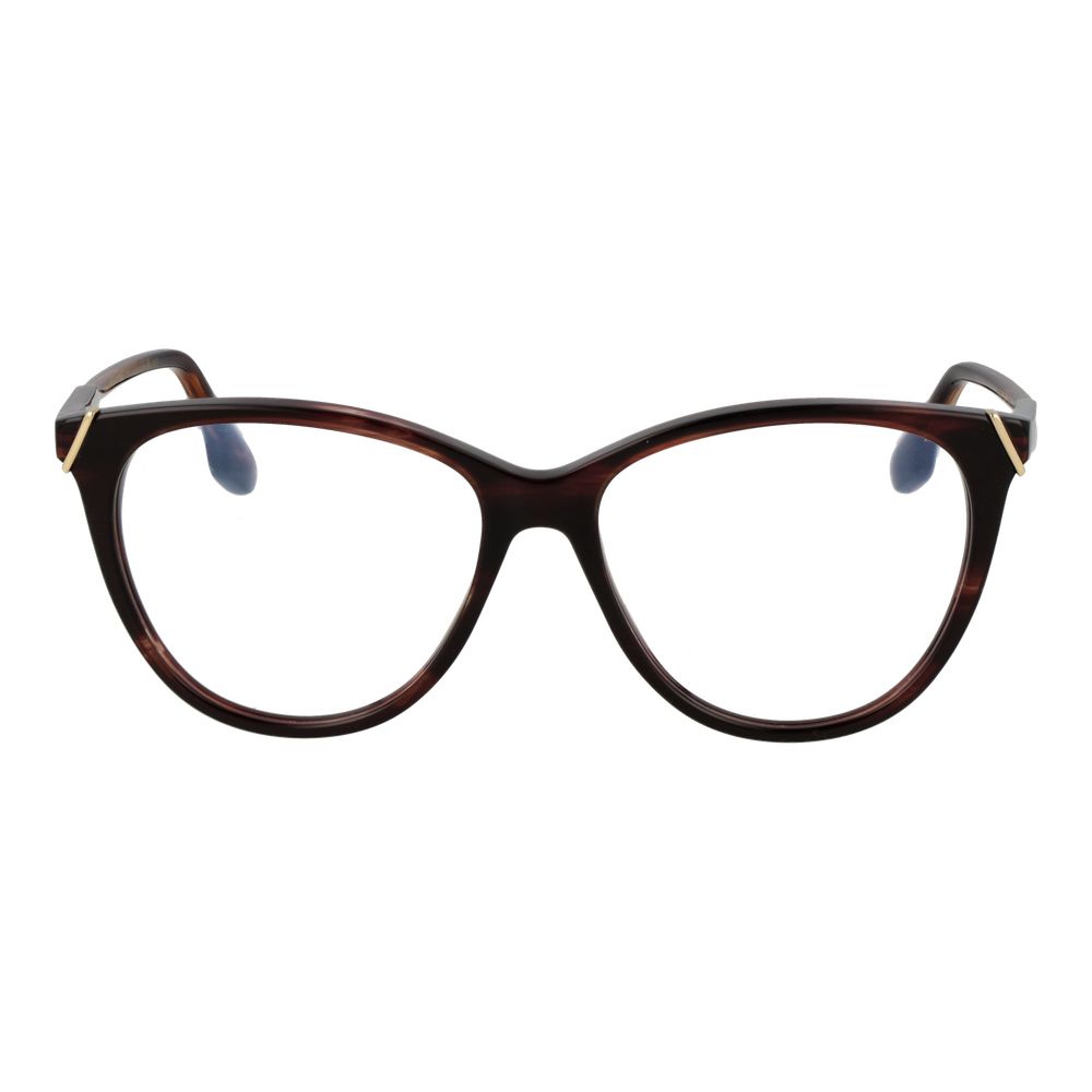 Victoria Beckham Women's Optical Glasses – Brown Butterfly Frame