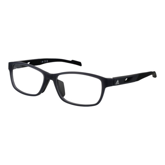 Adidas Men's Optical Glasses – Grey Rectangle Frame, 57mm