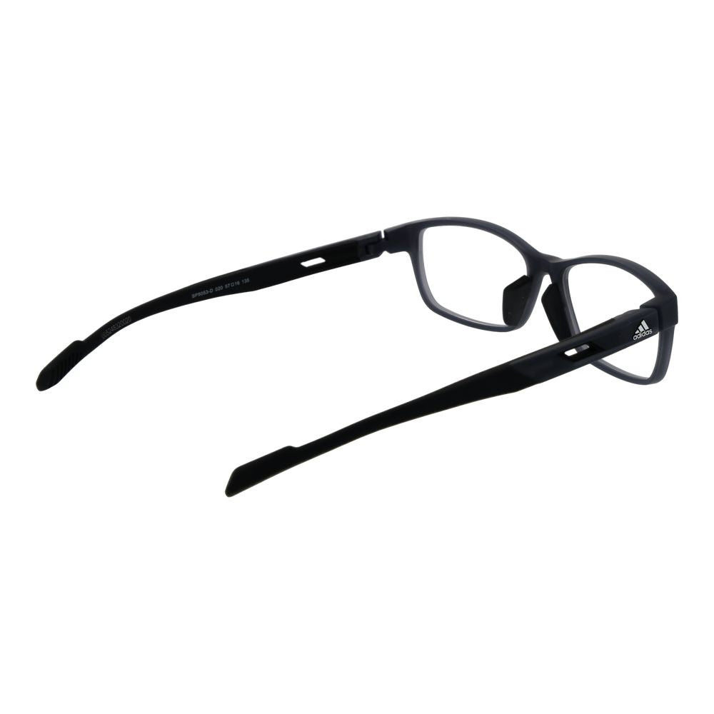 Adidas Men's Optical Glasses – Grey Rectangle Frame, 57mm