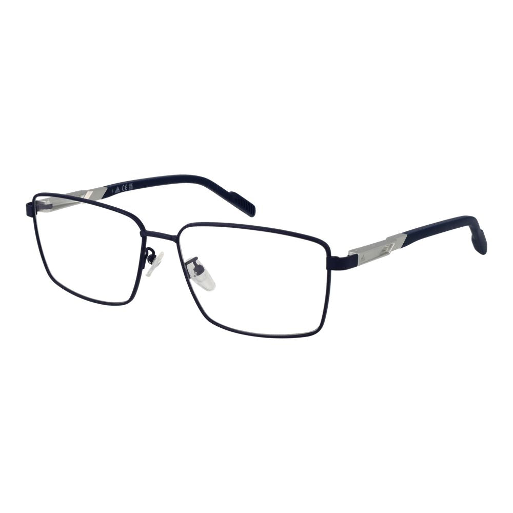 Adidas Men’s Optical Glasses – Blue Full-Rim Rectangle Frame