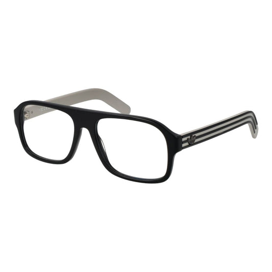 Adidas Men's Black Plastic Demo Lens Optical Glasses