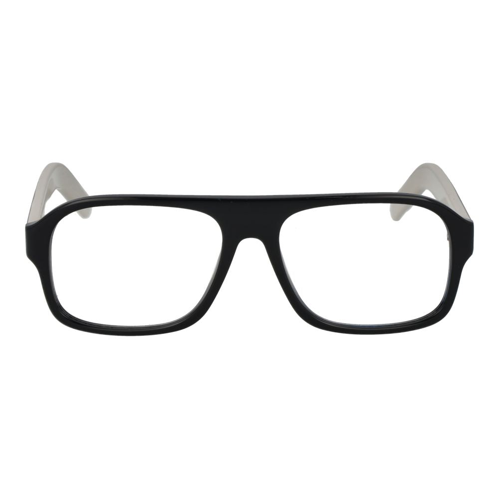 Adidas Men's Black Plastic Demo Lens Optical Glasses