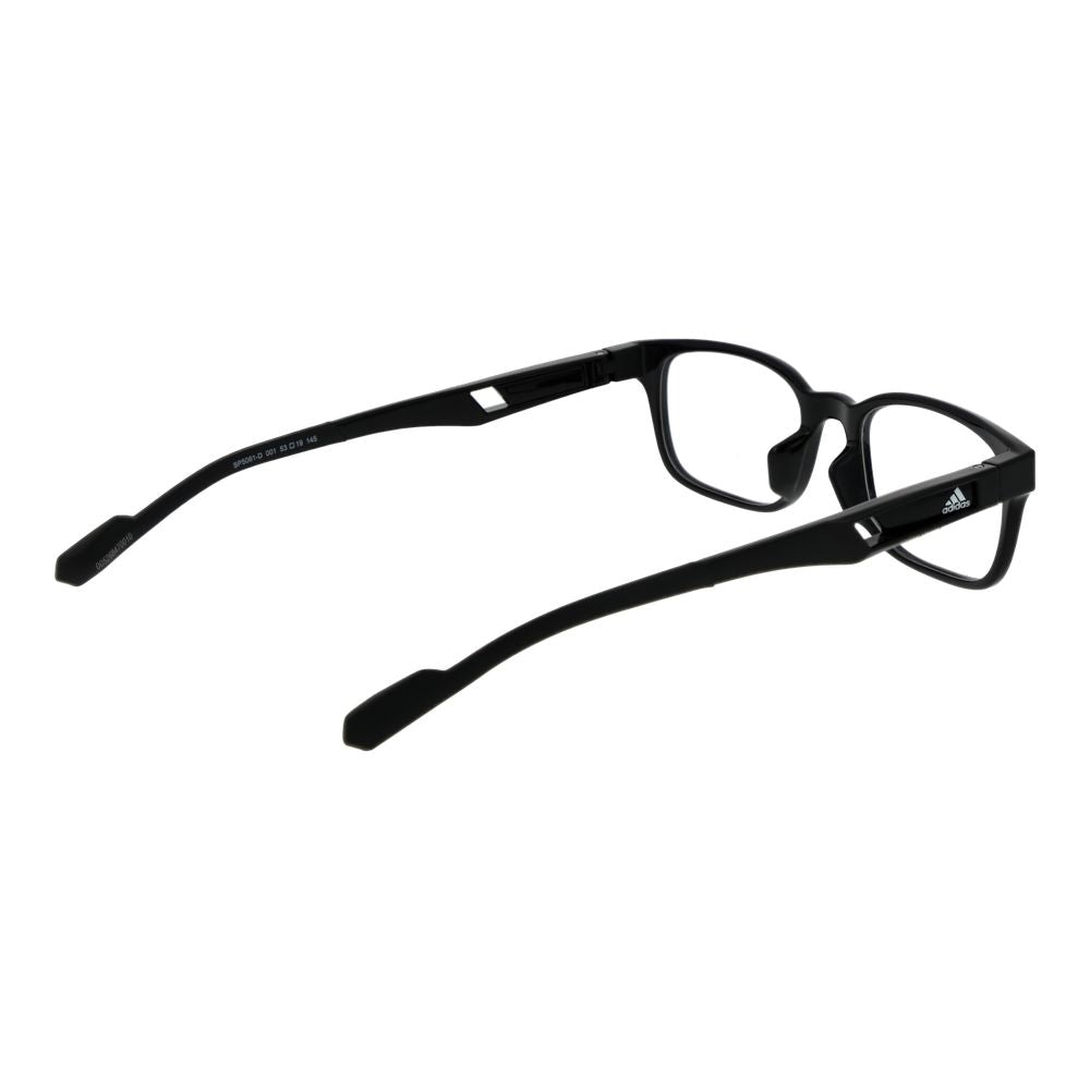 Adidas Men's Optical Glasses – Black Rectangle Full-Rim Frame