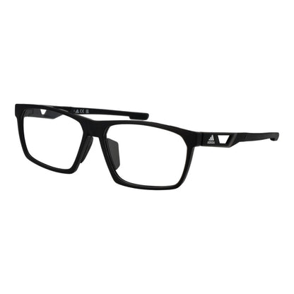 Adidas Men's Black Square Demo Lens Optical Glasses