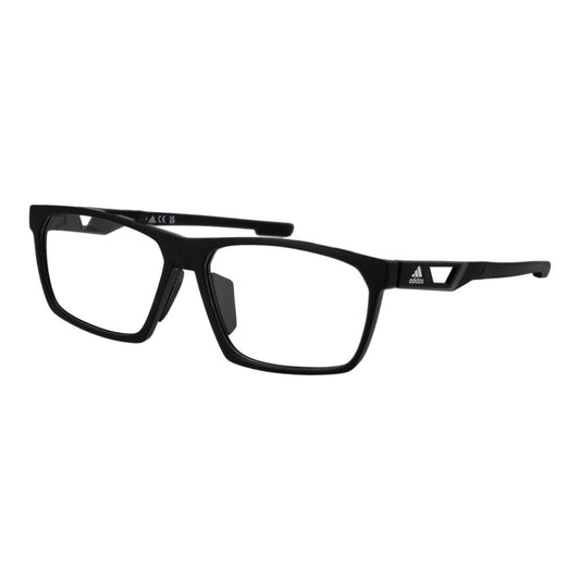 Adidas Men's Black Square Demo Lens Optical Glasses