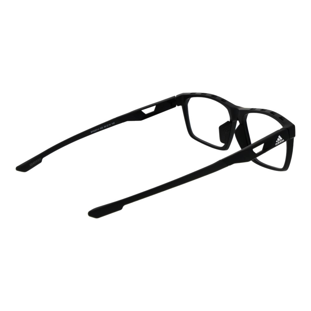 Adidas Men's Black Square Demo Lens Optical Glasses