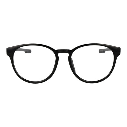 Adidas Unisex Black Plastic Glasses – Round Full-Rim Frames