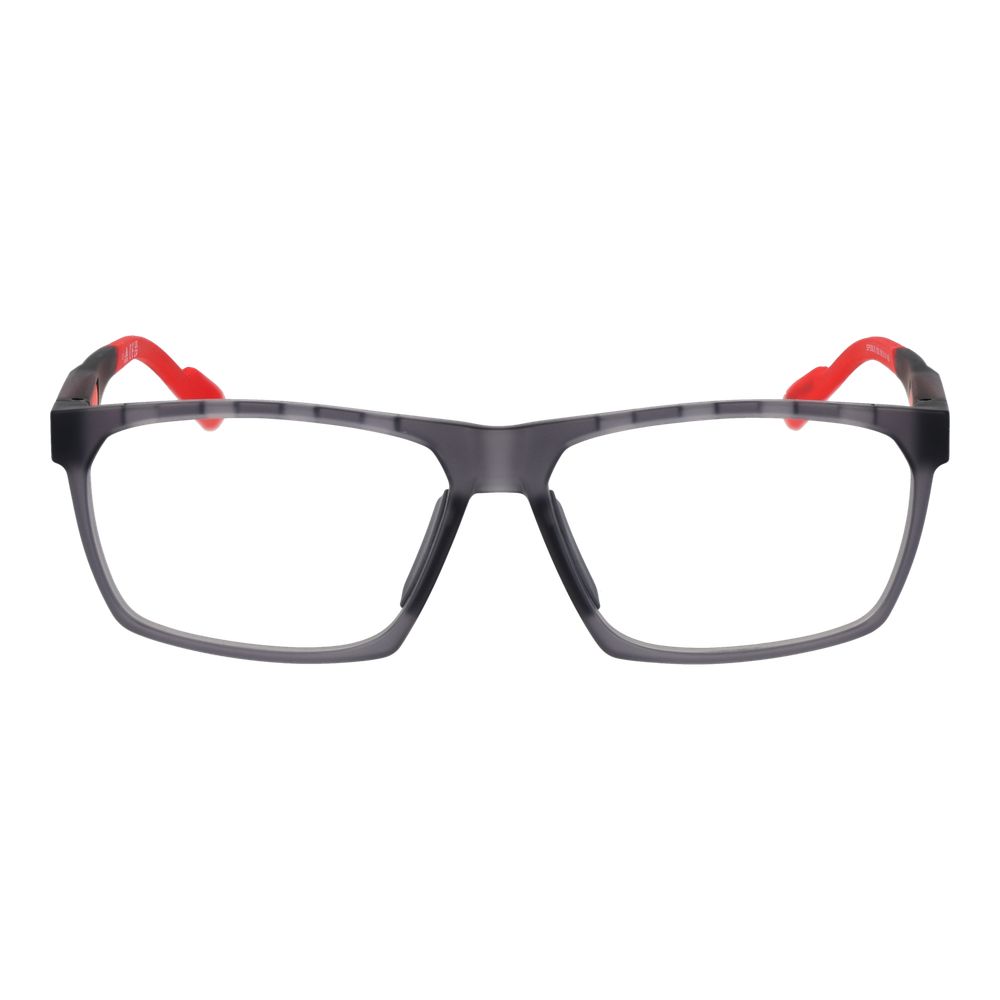 Adidas Men’s Optical Glasses – Grey Rectangle Full-Rim Frame