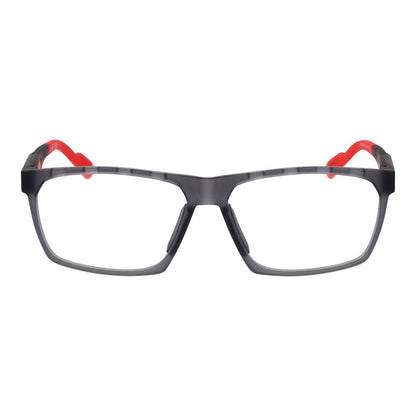Adidas Men’s Optical Glasses – Grey Rectangle Full-Rim Frame