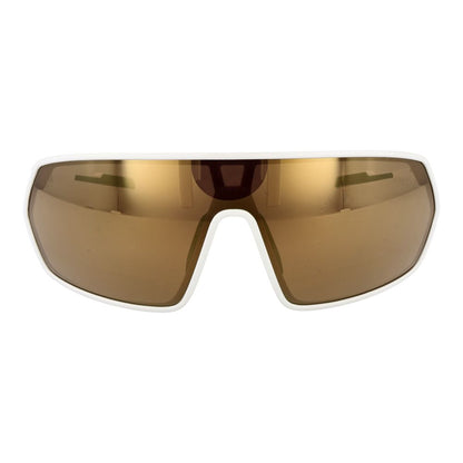 Adidas Unisex Sunglasses – White Frame, Gold Mirrored Lenses