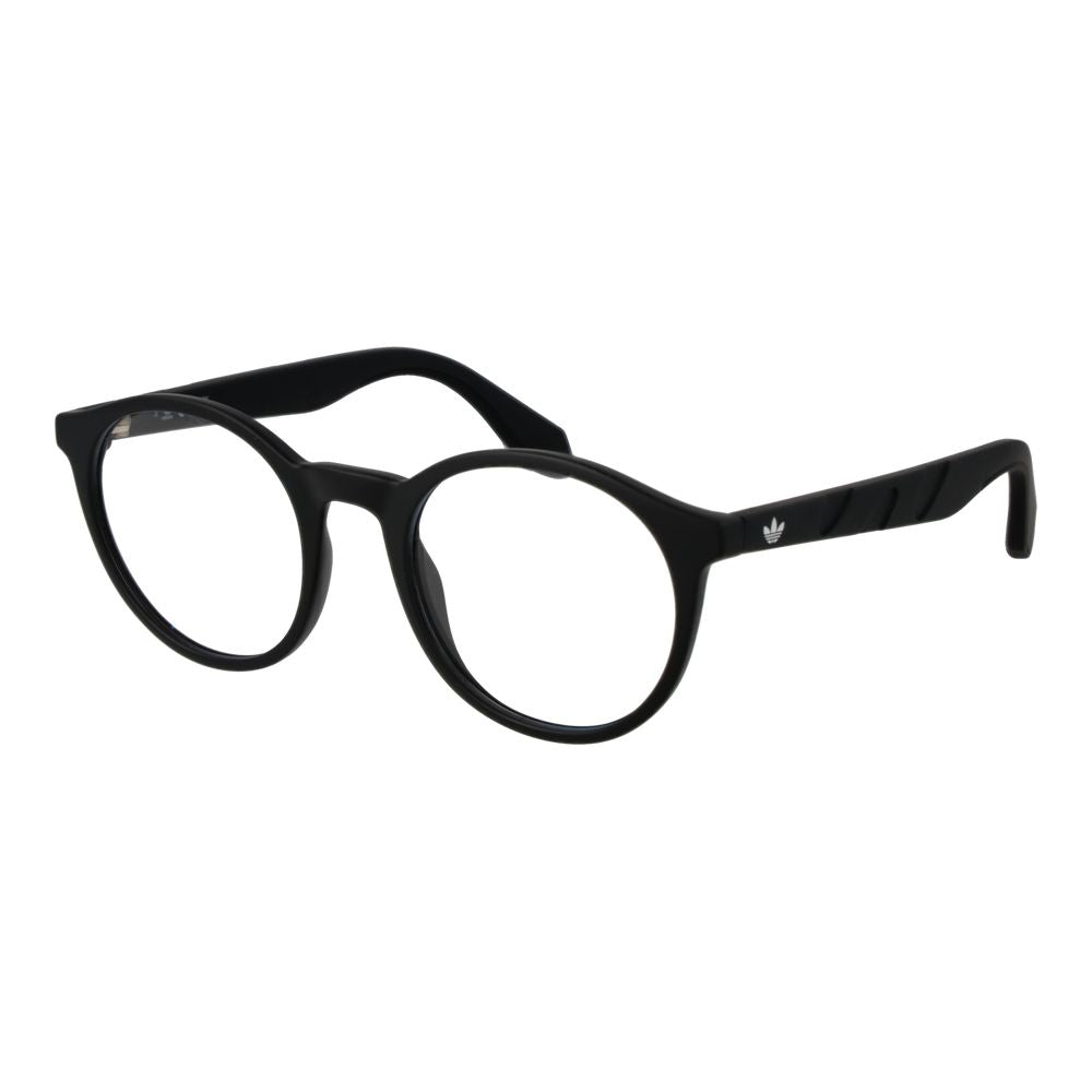 Adidas Unisex Optical Glasses – Black Round Full-Rim Frame