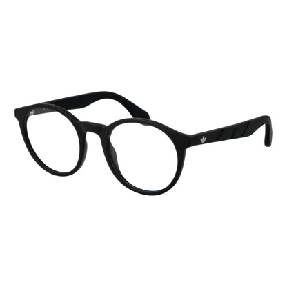 Adidas Unisex Optical Glasses – Black Round Full-Rim Frame