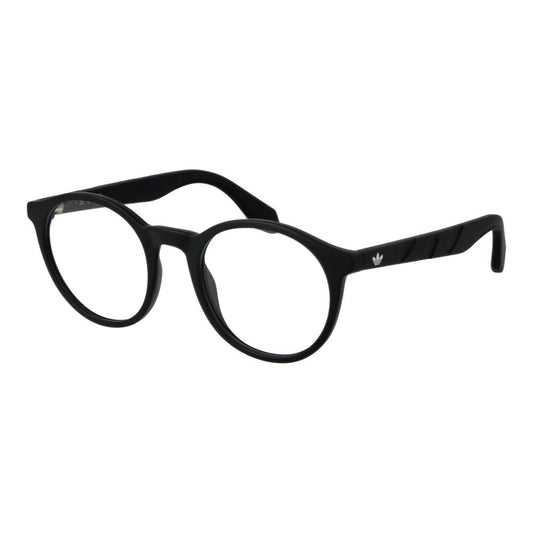 Adidas Unisex Optical Glasses – Black Round Full-Rim Frame