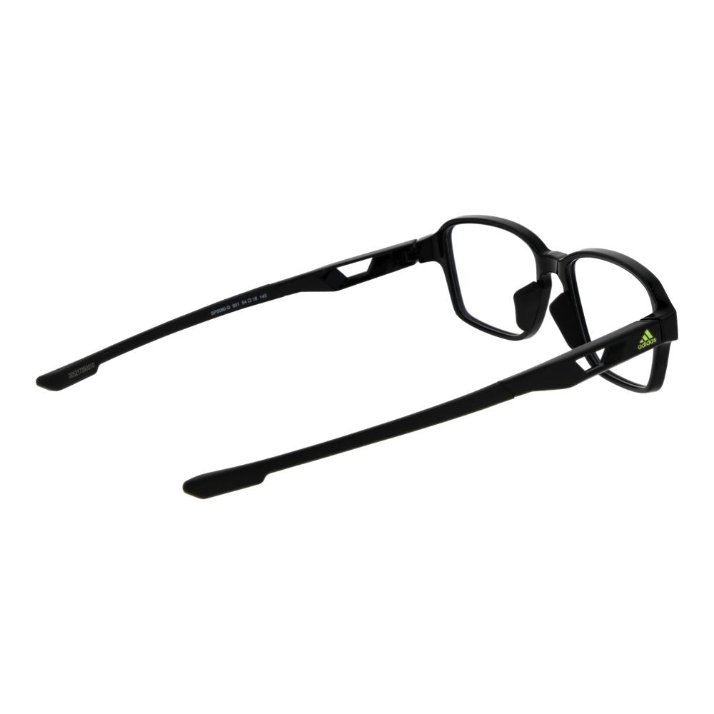 Adidas Men’s Optical Glasses – Black Square Frame, Demo Lens