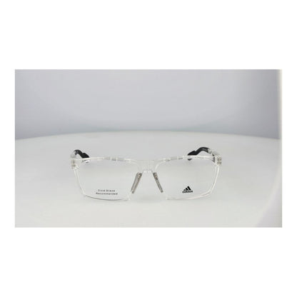 Adidas Men's Transparent Plastic Optical Glasses - Rectangle Frame