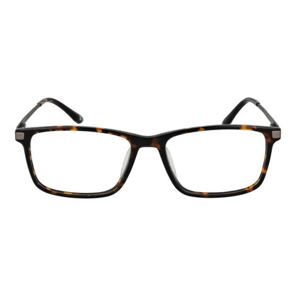 BMW Men’s Titanium Optical Glasses – Brown Rectangle Frame
