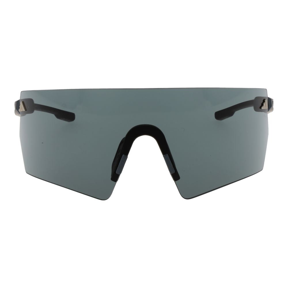 Adidas Unisex Sunglasses – Black Rimless Frame, Grey Lenses