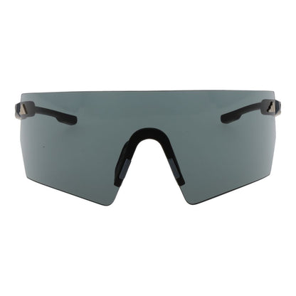 Adidas Unisex Sunglasses – Black Rimless Frame, Grey Lenses