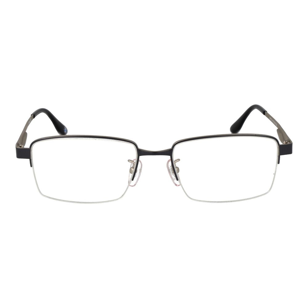 BMW Men's Black Metal Optical Frames – Rectangle Demo Lens