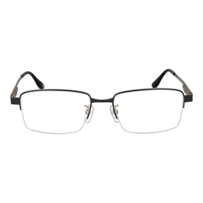 BMW Men's Black Metal Optical Frames – Rectangle Demo Lens