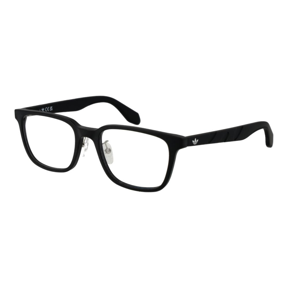 Adidas Men's Black Plastic Optical Glasses – Square Full-Rim