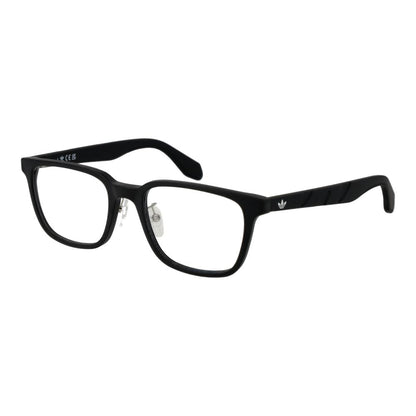 Adidas Men's Black Plastic Optical Glasses – Square Full-Rim
