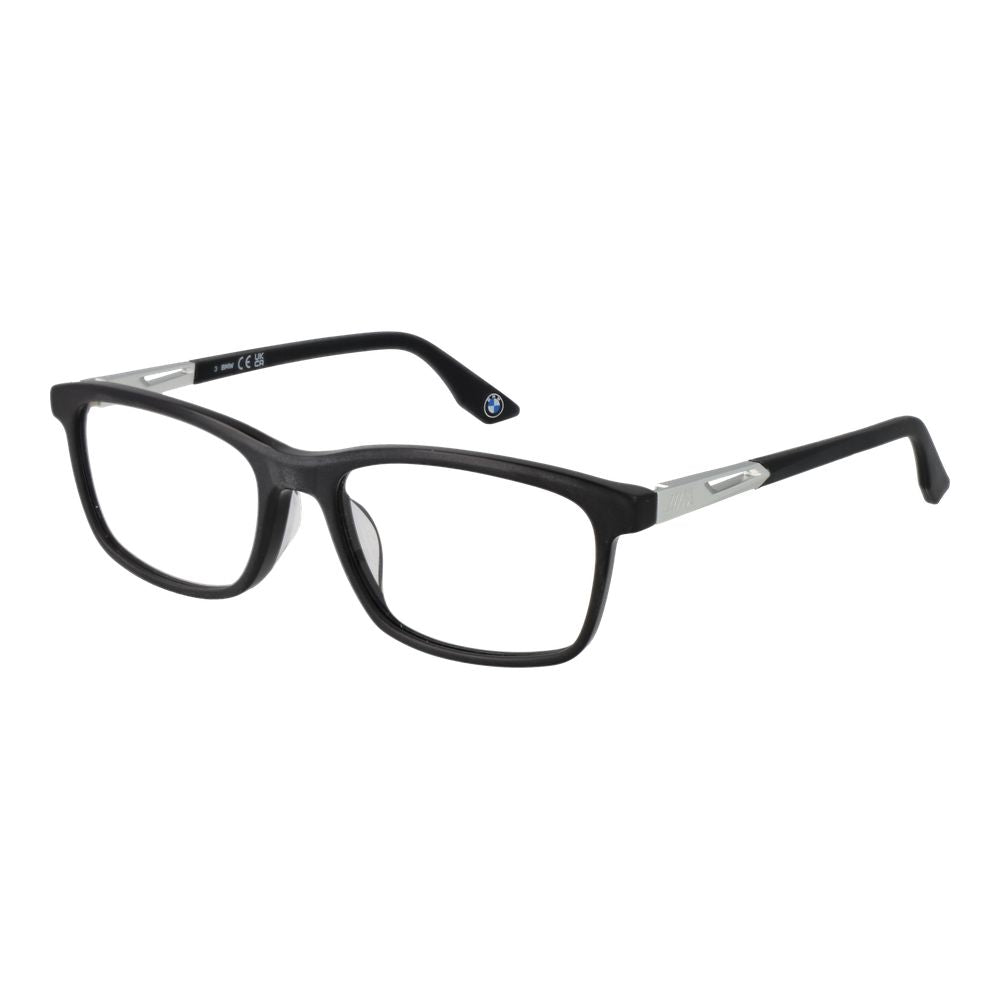 BMW Men's Optical Glasses – Grey Rectangle Full-Rim Frame