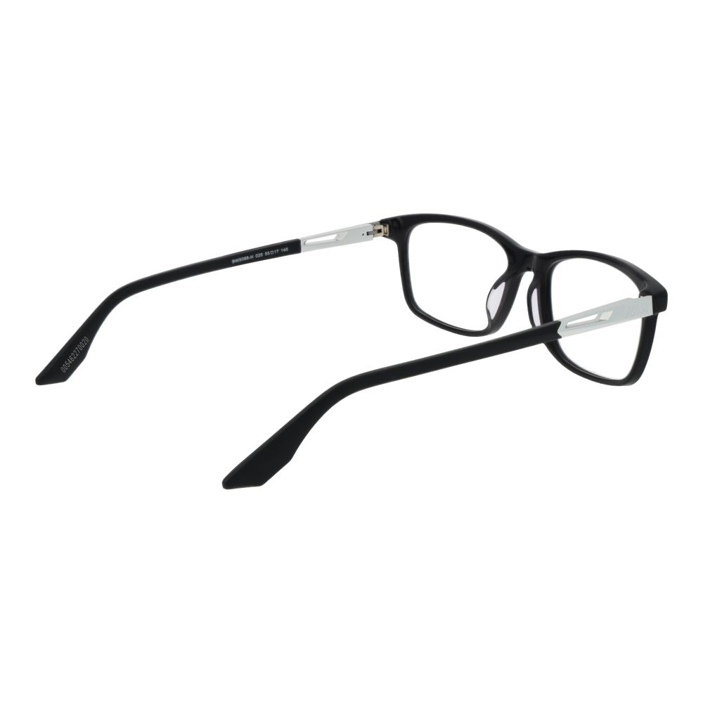 BMW Men's Optical Glasses – Grey Rectangle Full-Rim Frame