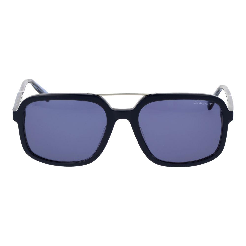 Gant Men’s Sunglasses – Blue Full-Rim Frame, Blue Lenses