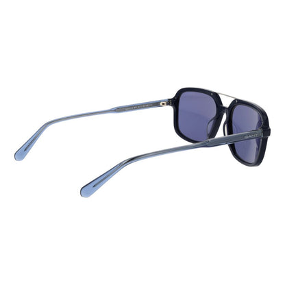 Gant Men’s Sunglasses – Blue Full-Rim Frame, Blue Lenses
