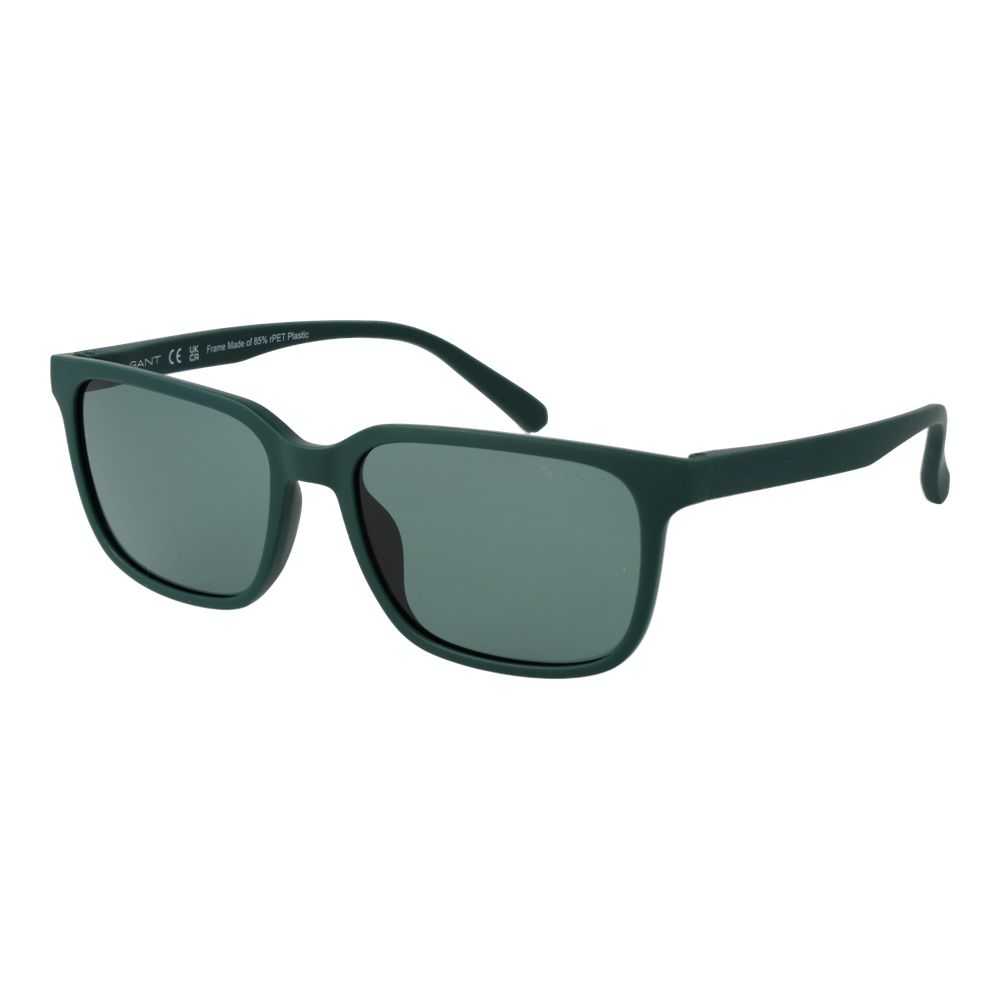 Gant Men’s Sunglasses – Turquoise Square Frame, Plastic Lenses