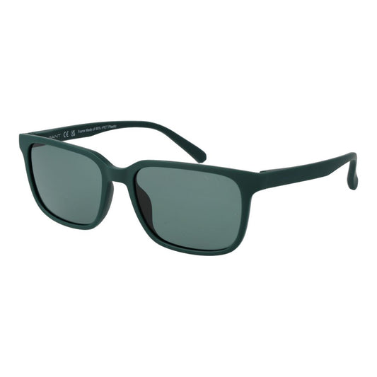 Gant Men’s Sunglasses – Turquoise Square Frame, Plastic Lenses