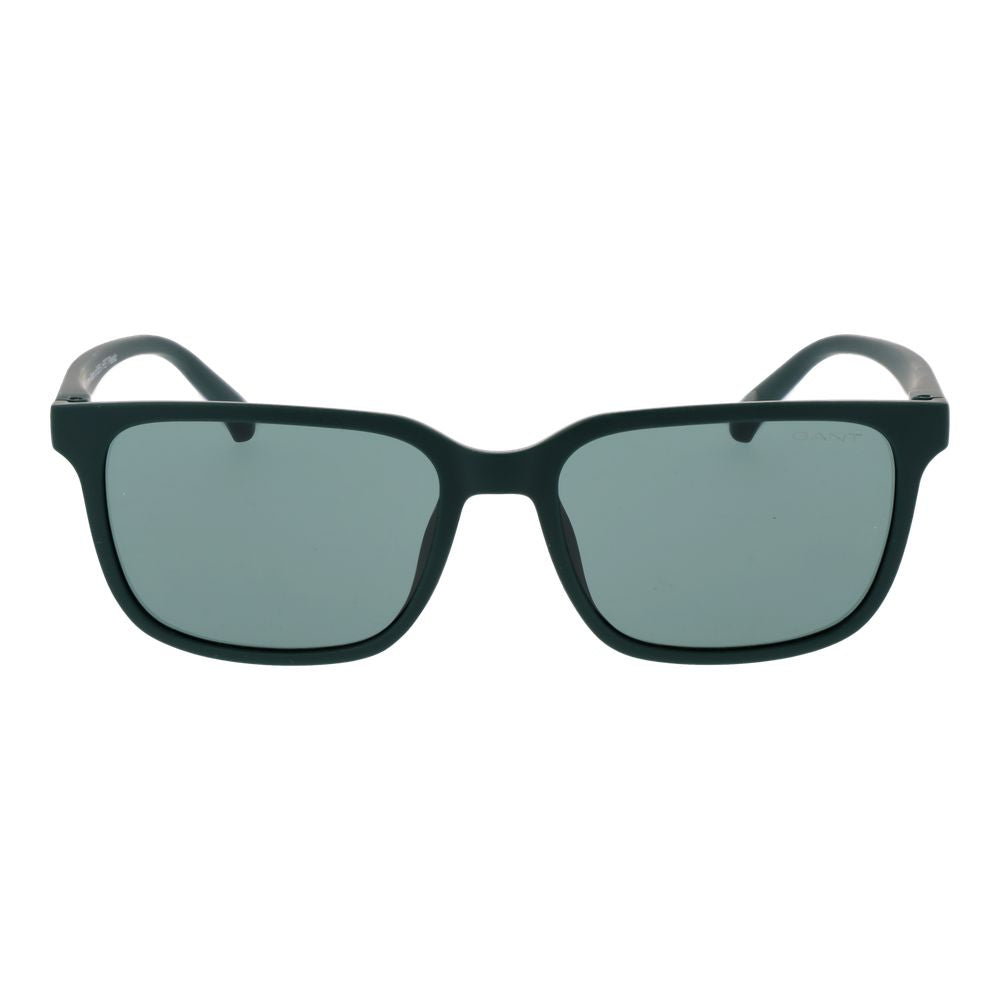 Gant Men’s Sunglasses – Turquoise Square Frame, Plastic Lenses
