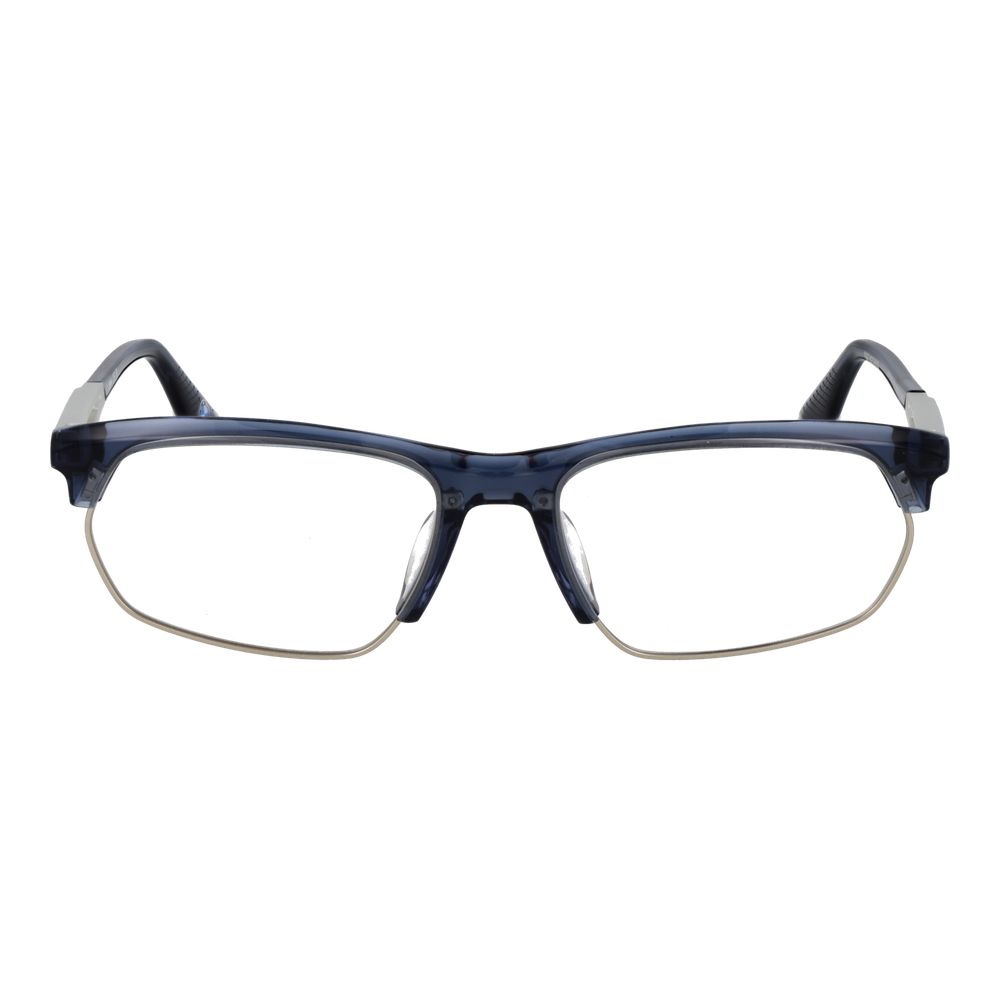 BMW Men's Optical Glasses – Blue Rectangle Frame, Demo Lens