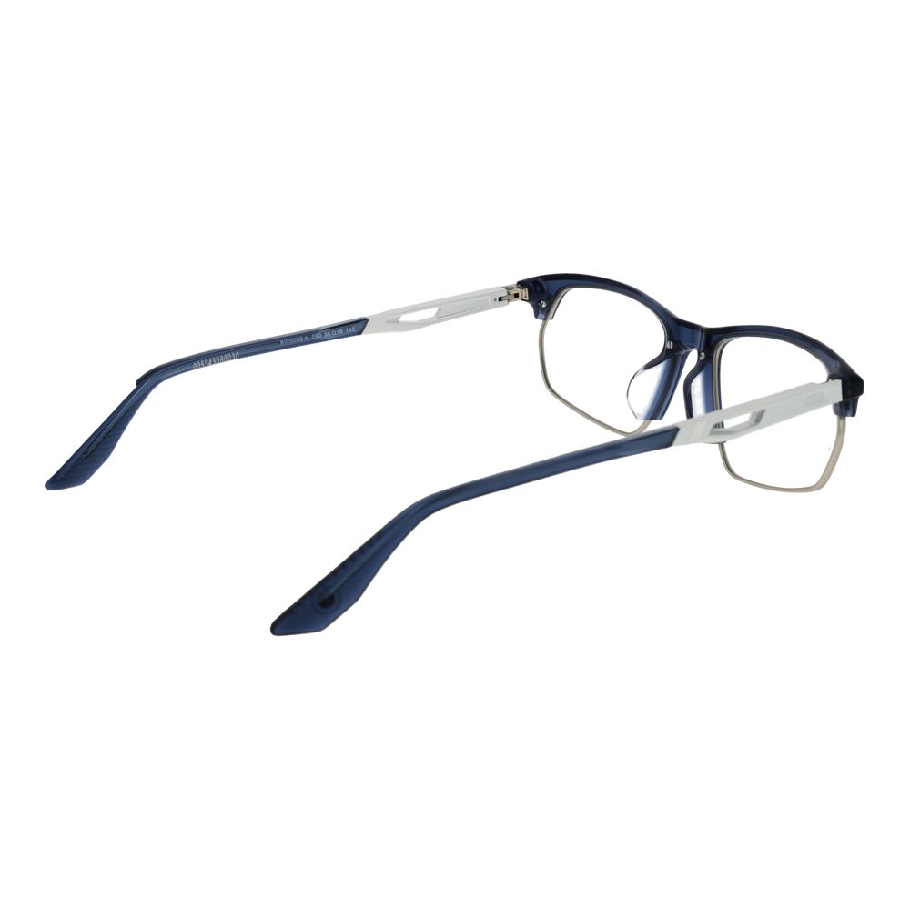 BMW Men's Optical Glasses – Blue Rectangle Frame, Demo Lens
